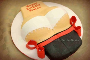 Bachelorette Adult Birthday Cake