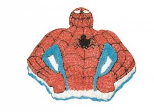 Spiderman cartoon cake
