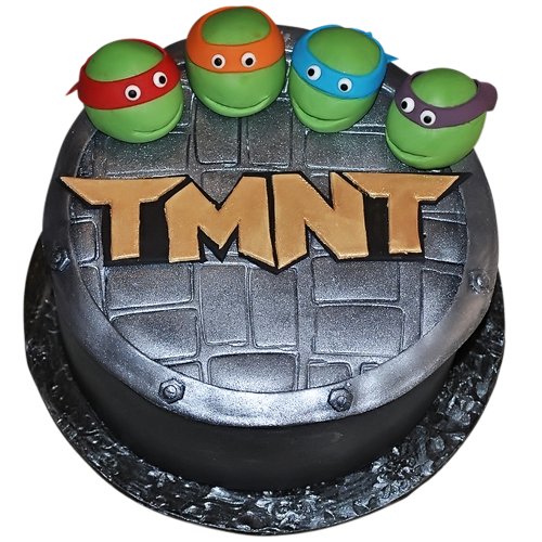 ninja turtles cake
