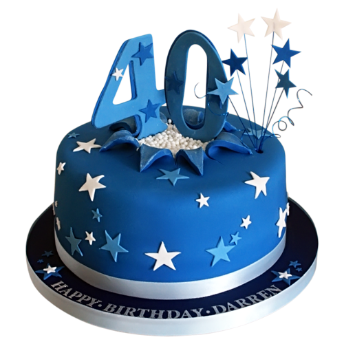 40 birthday cake ideas