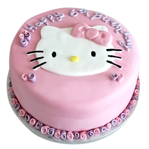 hello kitty custom cake