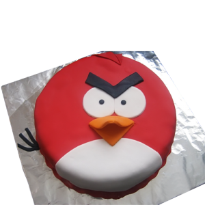 angry birds cake