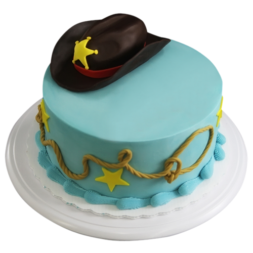 sheriff cake