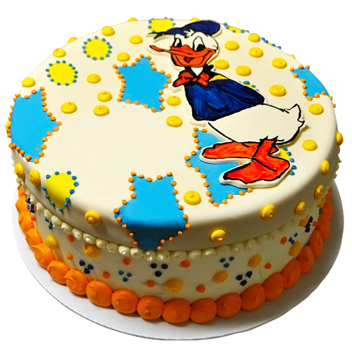 donald duck cake