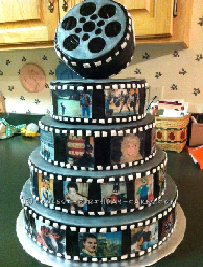 A Camera Themed Cake Idea