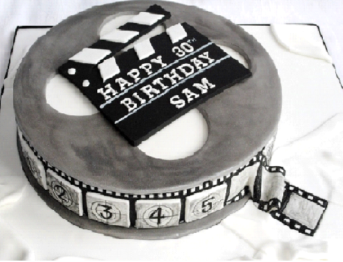 Camera Birthday Cake | bakehoney.com