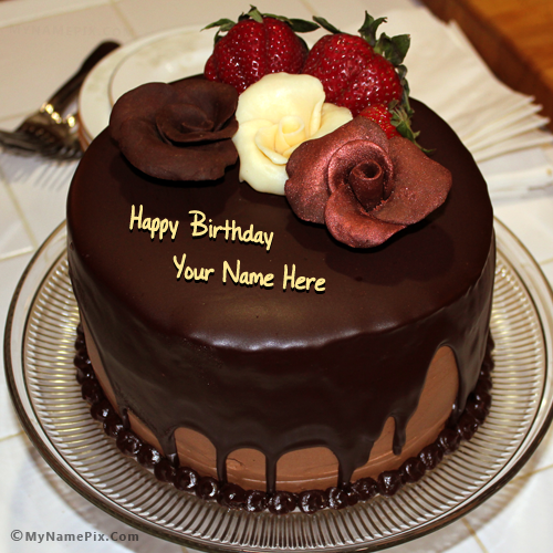chocolate-birthday-cake-with-rose_name_pix_84a2