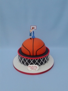 Lay up Basketball Cake