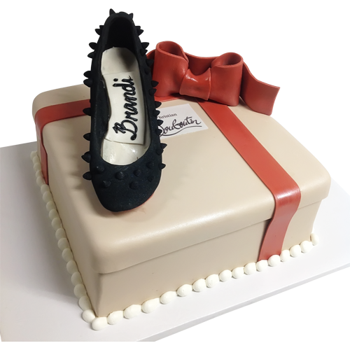 Custom Shoe Cake