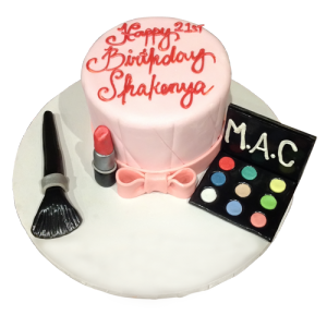 Custom MAC makeup cake