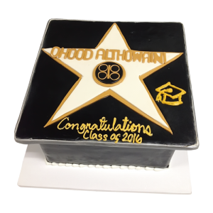 Star Congratulations Cake