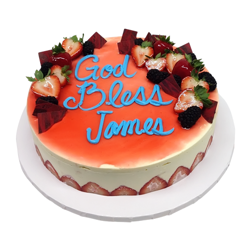 Fruity Birthday Cake