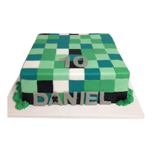 Colorful Tiles Cake