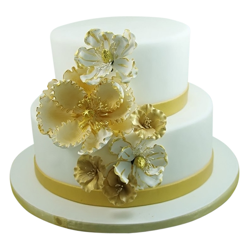 Touch of Gold Cake