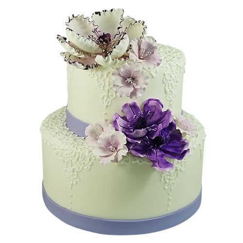 Touch of Purple Cake