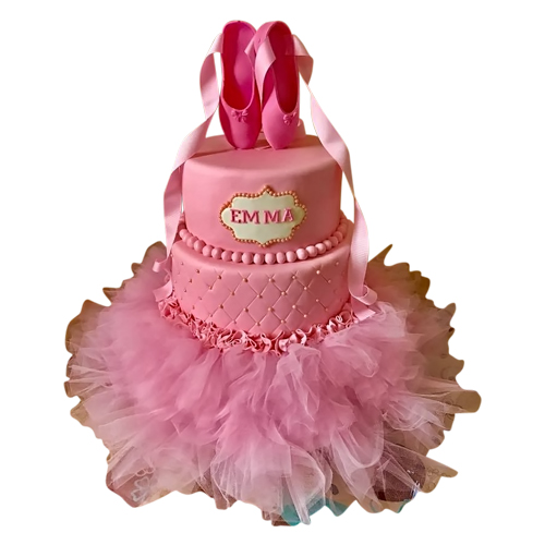 Ballerina Themed Cake