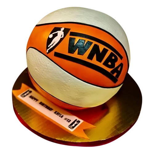 WNBA Ball Cake