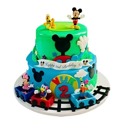 Mickey and Friends cake