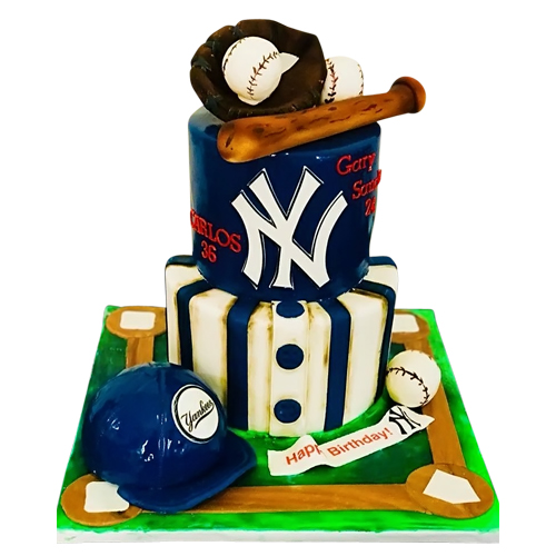 New York Yankees Cake