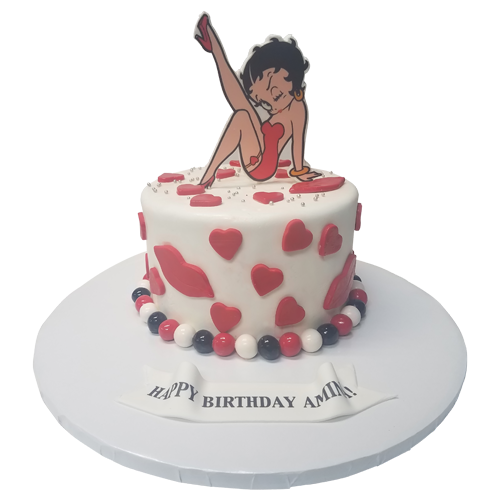 Betty Boop Custom Cake